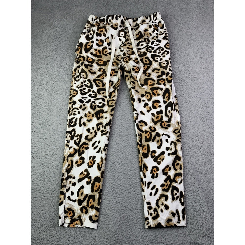 Venti6 Jogger Pants Womens Size Large Elastic Waist Drawstring Made In Italy